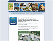 Tablet Screenshot of goldenrulelumber.com